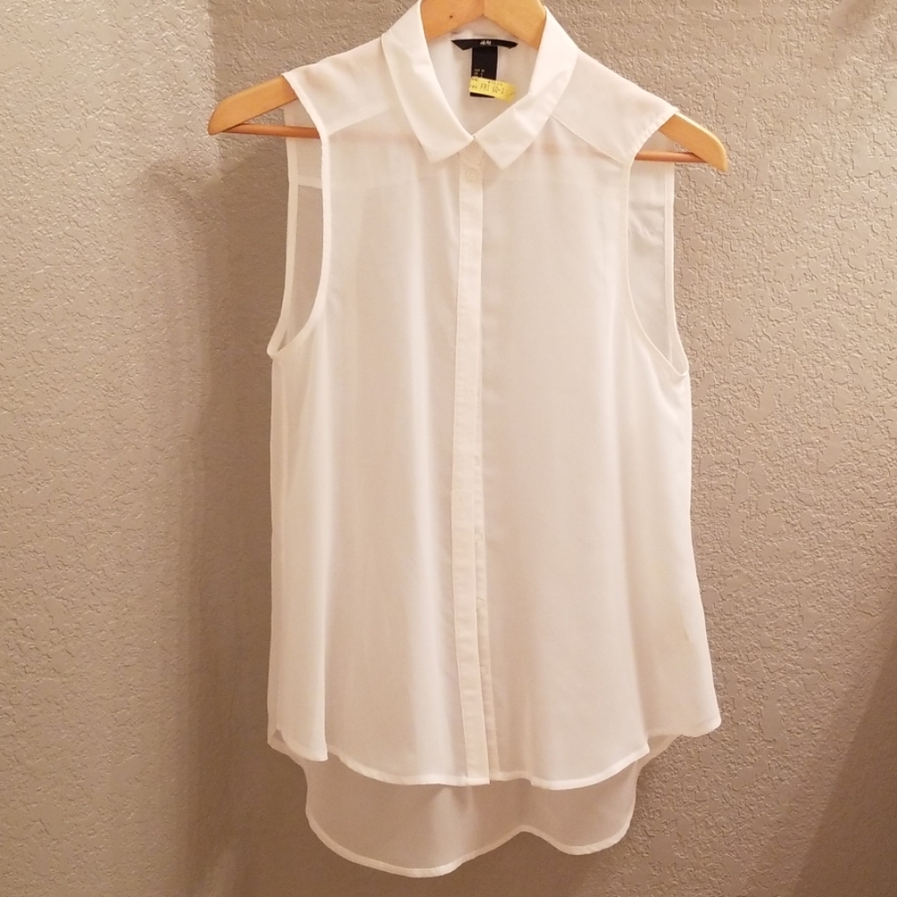 H&M button down blouse